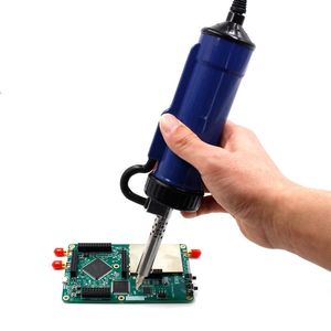 TIG-lasapparaten 30W Automatic Electric Tin Suction Device 220V 50hz Electric Desoldering Pump Vacuum Solder Sucker Motherboard Repair Tool EU