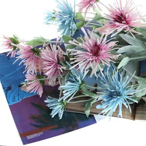 Dekorative Blumen Pflanzen Realistische künstliche Bonsai Pfeilspitzenblume Schöne Hausgartendekoration