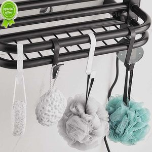 Multi-purpose Door Hooks Keys Coat Rack Wall Hook Cloth Coat Hook Bathroom Towel Robe Hanger Hook Hardware Rack Shelf Bag Hook