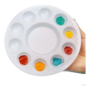 Painting Supplies Plastic Paint Tray Palettes For Kids Students To Paints On School Project Or Art Class Craft Xbjk2207 Drop Deliver Dhmon