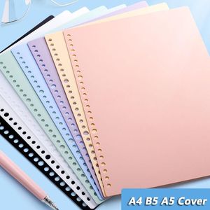 Фотография 16 листов A4 A5 B5 20 отверстие прозрачное PP Covere Cover Divider Divider Defortor Book Accessy Accessy Stationery Стандартный магазин полезные