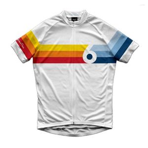 Rennjacken Twin Six 6 Radfahren Herren Kurzarmtrikot für Sommer Outdoor Profi Team Rennrad Zyklus MTB Atmungsaktives Hemd