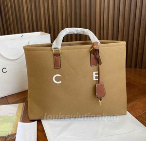 Mirror quality Womens Luxury TRIOMPHE CANVAS crossbodys Bag nylon Linen Shoulder leather designer gym clutch beach bag vintage Raffias tote handbag shop Bag 102913