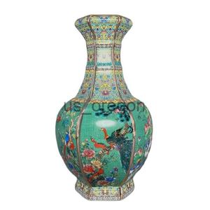 Vases Antique Royal Chinese Porcelain Vase Decorative Flower Vase For Wedding Decoration Pot Jingdezhen Porcelain Vase Christmas Gift x0630