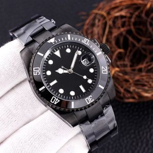 السوداء السيراميك السوداء مراقبة Mens Automatic Mechanical Movement Designer Companys 40mm sapphire Business Wristwatches Waterproof Montre de Luxe