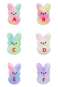 Gradient Easter Bunny Party Toys 15cm 20cm 25cm Colorful Gifts For Kids Family Wholesale