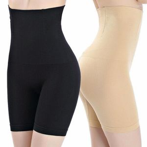 Modelador de Corpo Feminino Roupa Intima Modelador Corporal Controle Magro Feminino Senhora Cintura Alta Shorts Calças Vestuário