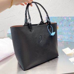 Siyah Tote Bag Deri Deri Su Geçirmez Büyük Kapasiteli Alışveriş Çantaları Moda Tasarımcı Omuz Çantası Kadın Çanta Çantası Çanta Çanta Alışveriş çantası İş çantası