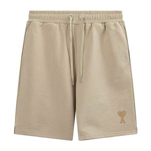 Mens Boys Daily Casual Shorts Designer AMiness de Coeur krótkie szorty w ciężkiej pętli organicznej bawełny polaru letnie mężczyźni krótcy 156