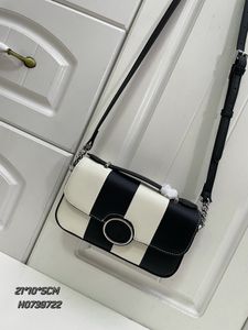 Nowa mała torba luksusowa designerka torba na ramię damska torba na ramię skórzana torba crossbody torebka moda klapka klasyczna torba sprzęgła gwiazd