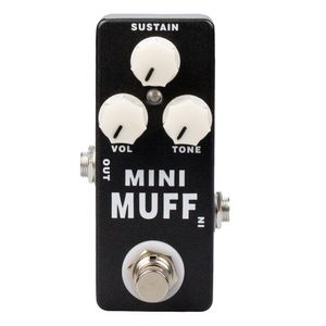 Guitar Mosky Mini Muff Audio Electric Electric Electric Effect Effects Pedal Zniekształcenie Opóźnienie bufora nad kroku Reverb prawdziwe akcesoria części gitarowych