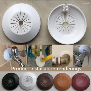 Kitchen Faucets 1pcs Plastic Wall Hole Duct Cover Shower Faucet Angle Valve Pipe Plug Decoration Snap-on Plate Accessories
