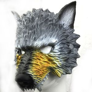 Party Masken Halloween Maske Cosplay Bar Maskerade Ball Wolf Kopf Realistische Dress Up Requisiten 230630