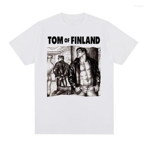 Мужские футболки TOM OF FINLAND Boyfriend Lovers футболка GAY COP TOY BOY Хлопковая мужская рубашка ФУТБОЛКА Женские топы