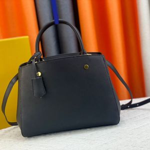 Original hochwertige Luxus-Designer-Einkaufstasche für Damen, Umhängetasche, geprägte Handtasche, braune Blumen-Taschen, echtes Leder, Umhängetaschen, modische Damen-Handtaschen für Damen