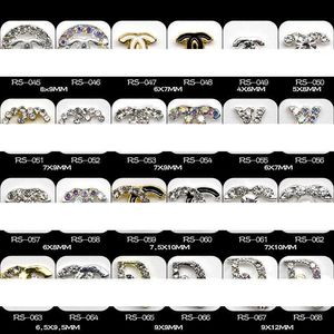 Decorações de Nail Art 3D Decorações de Nail Art Charms Kawaii Resine Nail Jewelry Rhinestone Crystal Strass Bead Gem Manicure T230630