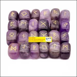 Pedra Solta Contas Jóias 25 Pcs Natural Cristal Rec Protótipo Pedras Preciosas Adivinhação Adivinhação Runa Reiki Cura Religiosa Futhark Viki