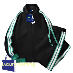 Herbst Neue Casual Sport Anzug Männer Ins Mode Flut Lose Zipper Strickjacke Paare Sportswear Weihnachten Geschenk Kleidung Damen Lauf Kleidung und Hosen