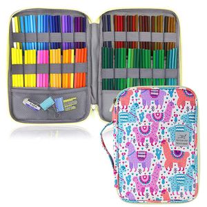 Torby 96 Slots School Pencil Case Śliczna ołówek kot