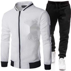 2023 suéter com zíper suporte decote casaco masculino casual xadrez cardigã moda novo conjunto agasalho jogging ternos masculinos agasalhos masculinos