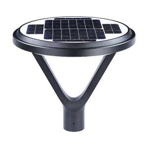 Lampione Solare Lampione da Giardino Progetto Integrato Illuminazione Alluminio IP65 Impermeabile