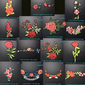 1 Stück Stickerei-Blumen-Patch-Abzeichen für Mädchen und Frauen, zum Aufbügeln, Stickerei-Patch für Kleidung, Jeans, Jacke, Hüte, Schuhe, Nähen, Acce256M