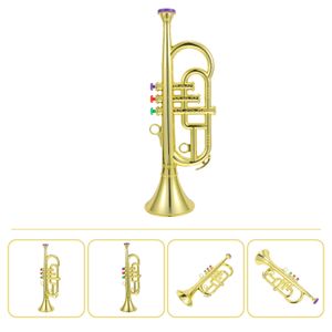 Baby Music Sound Toys Infant Boy Toys Trumpet Kids Imitation Education Toddlers Fake Musical Instrument Props Model 230629