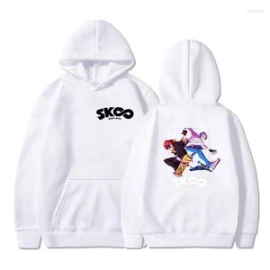 Herrtröjor 2023 Manga Cartoon SK8 Infinity Women / Men Sweatshirts trycker tröjor unisex streetwear överdimensionerade bomullskläder
