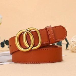 2023High quality belt women genuine leather golden silver bronze buckle designer cowhide belts men luxury 5 colors Carry with box AAAA