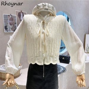 Conjuntos de vestidos de trabalho feminino na moda sólido vazado doce meninas casuais minimalistas para todos os jogos Est outono roupas femininas roupas de rua Ins