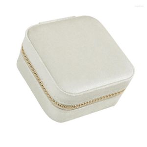 Opbergflessen Pluche Reis Sieraden Doos Organizer Mini Kleine Case Voor Vrouwen