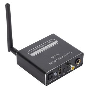 Amplificatori Dac compatibile Bluetooth Convertitore audio digitale-analogico Adattatore jack ottico Toslink da coassiale a Rca da 3,5 mm con telecomando