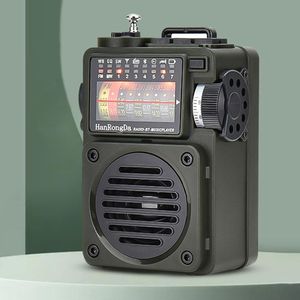 Radio Radio Music Player Coding Remskivan Tuning Full Band Broadcast Receiver BluetoothCompatible TF Card Playback Outdoor Radio Stero