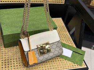 Bolsas de luxo Designers de moda femininas Qualidade CrossBody Flap Impresso Handbag Chains Ladies Shoulder Bag Purse Cross Body Clutch Handbags.