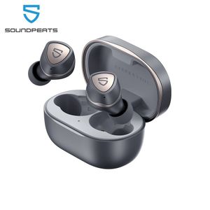 Słuchawki SoundPeats Sonic Bluetooth 5 2 Bezprzewodowe słuchawki QCC3040 APTX Adaptive CVC 8 0 TWS MURRORING EARBUDS Tryb gry 45H 230630