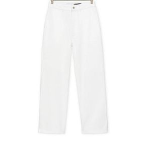 Designerskie kobiety dżinsy haftowe anagram żeńskie femme dżinsowe mankiety wiosenne letnie dżinsy o wysokiej talii szeroka noga płomienna prosta spodnie swobodny styl luźne spodnie