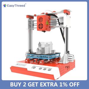 プリンターEasyThreed ET2000 X1 /K1 MINI DESKTOP CHILDRE 3Dプリンター100*100*100mm TFカードプラサンプルフィラメント付きミュート印刷