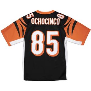 ED FOTBALL JERSEY 85 CHAD OCHOCINCO 2009 Black Retro Rugby Jerseys Men Women Youth S-6xl