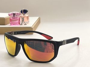 Double beam logo p Sunglasses for men and women, designer polygonal metal glasses, panel color matching sunglasses