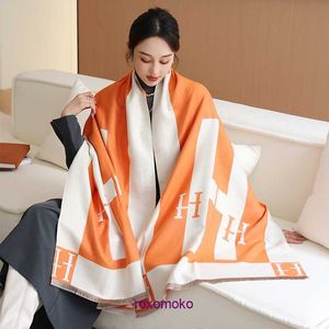 Wholesale Top Quality H Home Scarf for sale 2023 New Letter Imitation Cashmere Winter Warmth Fashion Summer Air Conditioning Office Shawl Women