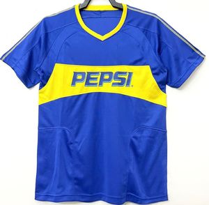 2003 2004 2005 retro futbol formaları maradona riquelme palermo roman boca juniors futbol gömlekleri maillots kit üniforma Camiseta de Foot Jersey 2006