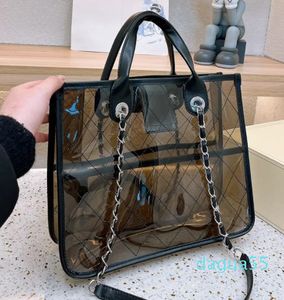 Designerka torba torebka crossbody torebki plażowe moda przezroczystą torebkę z galaretką