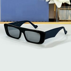 نظارات شمسية ضيقة مستطيلة الشكل للرجال 1331 عدسات عاكسة باللون الأسود والرمادي / الفضي Summer Sunnies gafas de sol Sonnenbrille UV400 نظارات مع صندوق