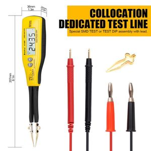 Multimeters HOLDPEAK 990B Smart Tester Digital SMD Meter Handheld Resistance Capacitance 4000 Counts Tester Professional Digital Multimeter 230629