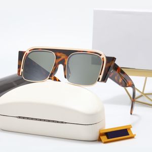 Luxus-Sonnenbrille CL-Sonnenbrille Damen-Herren-Sonnenbrille Avantgardistischer, übertriebener Rahmen, breites Spiegelbein-Design, Persönlichkeit, mehrfarbig, Modemarken-Sonnenbrille