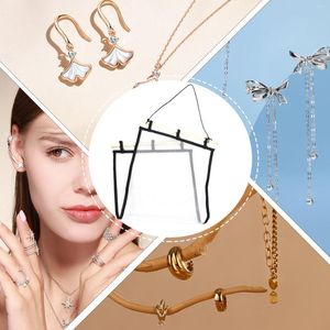 Jewelry Pouches Wall Mounted EarRing Earrings Stud Hanging Stand Necklace Display Bracket Organizer Mesh