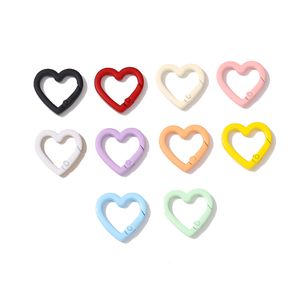 Het Popular Heart Shape Spring Buckle Clasp Hook för smyckenillverkning