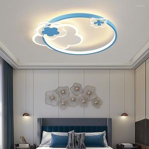 Ceiling Lights Modern Led Chandelier For Children's Room Bedroom Home Kids Girl Boy Cartoon Hanging Decor Light Fixture