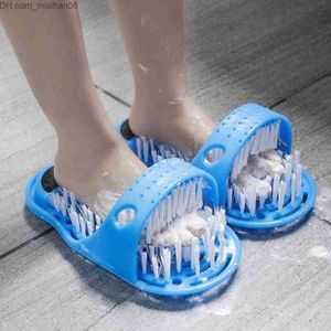 Cleaning Brushes Cleaning Brushes 1pc 28cm14cm10cm Plastic Bath Shoe Shower Massager Slippers Shoes for Feet Pumice Stone Foot Scrubber 230425 Z230630