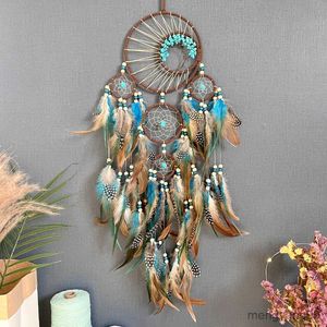 Other Home Decor Dream catchers Ring Retro Manual Dream Catchers Home Decoration Indians Natural Tree of Life Ornaments R230630